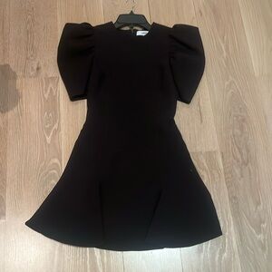 Likely Alia Black Puff Sleeve Mini Dress size 0